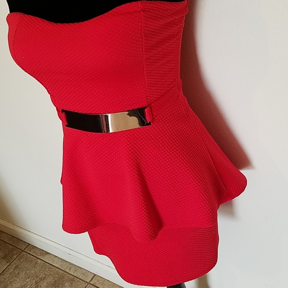 🔥3 for $30🔥Strapless Red Dress